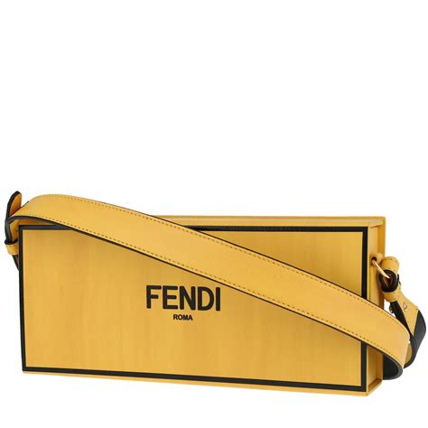 fendi bag box|Fendi horizontal box bag.